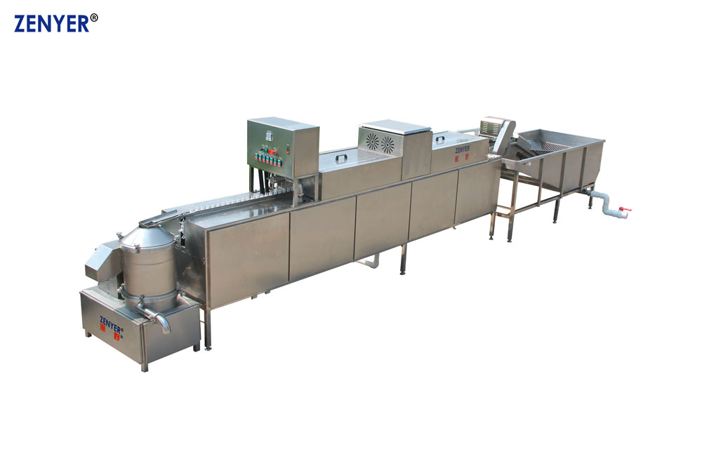 Línea automática de lavado y romper de huevos ZYL-DS1-PS (300С)